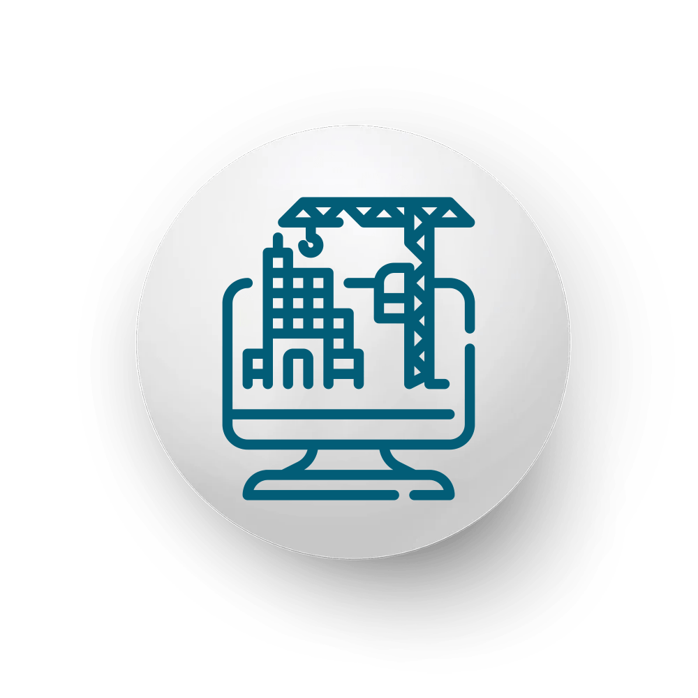 construction monitoring icon
